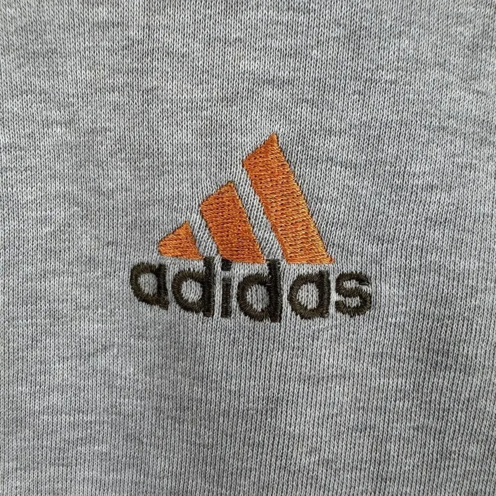 Vintage Adidas Tennessee Volunteers Jacket Mens XL Gray Orange Reversible NCAA